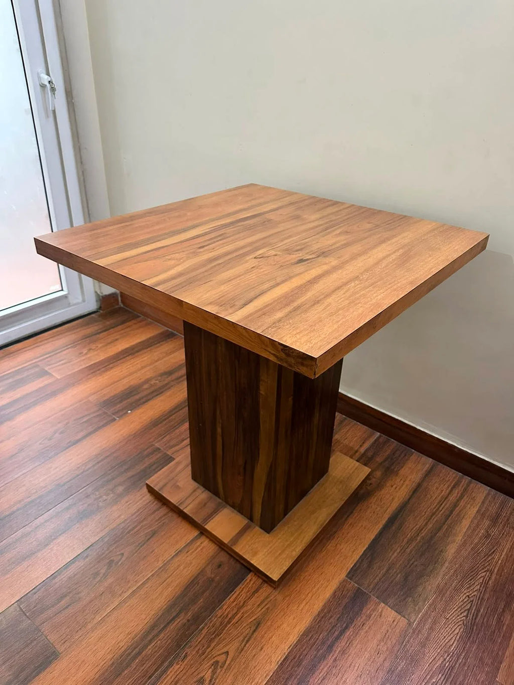 Square Pedestal Dining Table